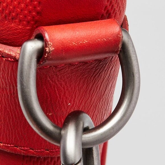 Louis Vuitton Fusain Damier Infini Leather Tadao PM Tote Bag - Picture 11 of 12